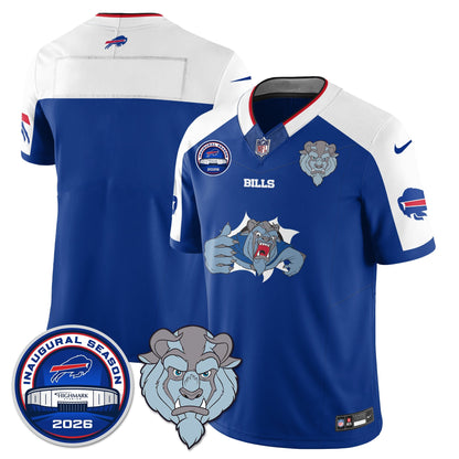 BUF x Hairy Blue Beast Edition Vapor Jersey - Stitched