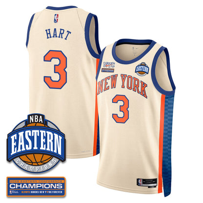 NYK 2026 NBA Eastern Conference Champions Vapor Jersey - Stitched