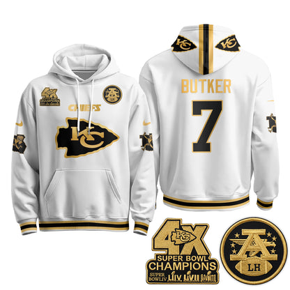 KC 4X Champs Gold Edition Hoodie - Stitched
