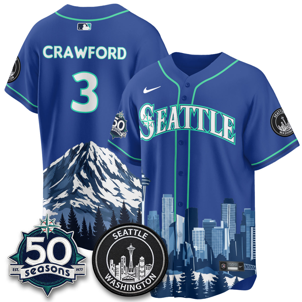 SEA City Edition Vapor Jersey - Printed