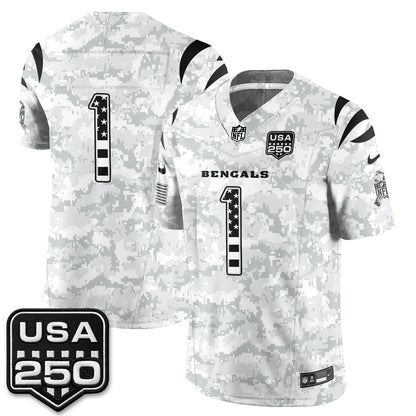 CIN 2026 Salute to Service Vapor Jersey - Stitched