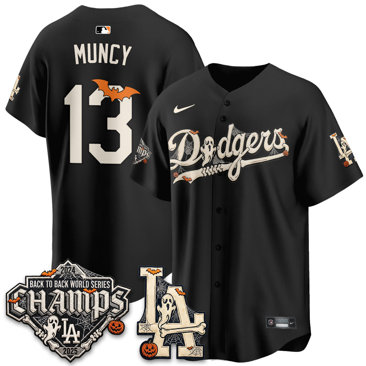LAD Halloween 2026 Vapor Jersey - Stitched-NQD