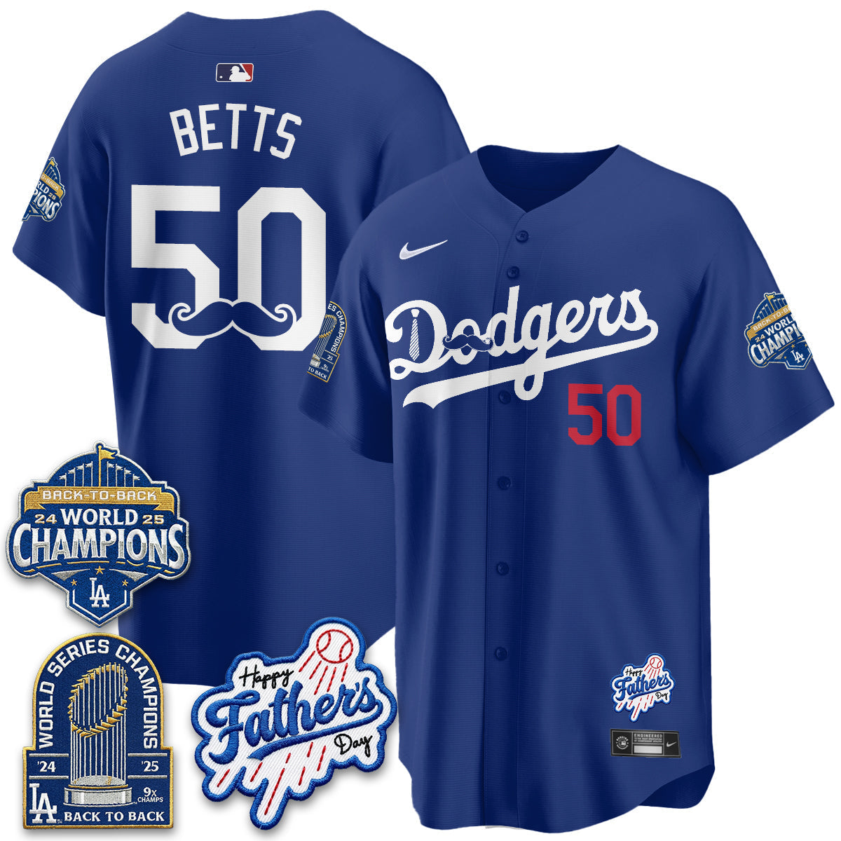 LAD Happy Father's Day 2026 Jersey - Stitched