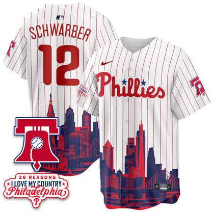 PHI "26 Reasons I Love My Country" Edition Vapor Jersey - Stitched