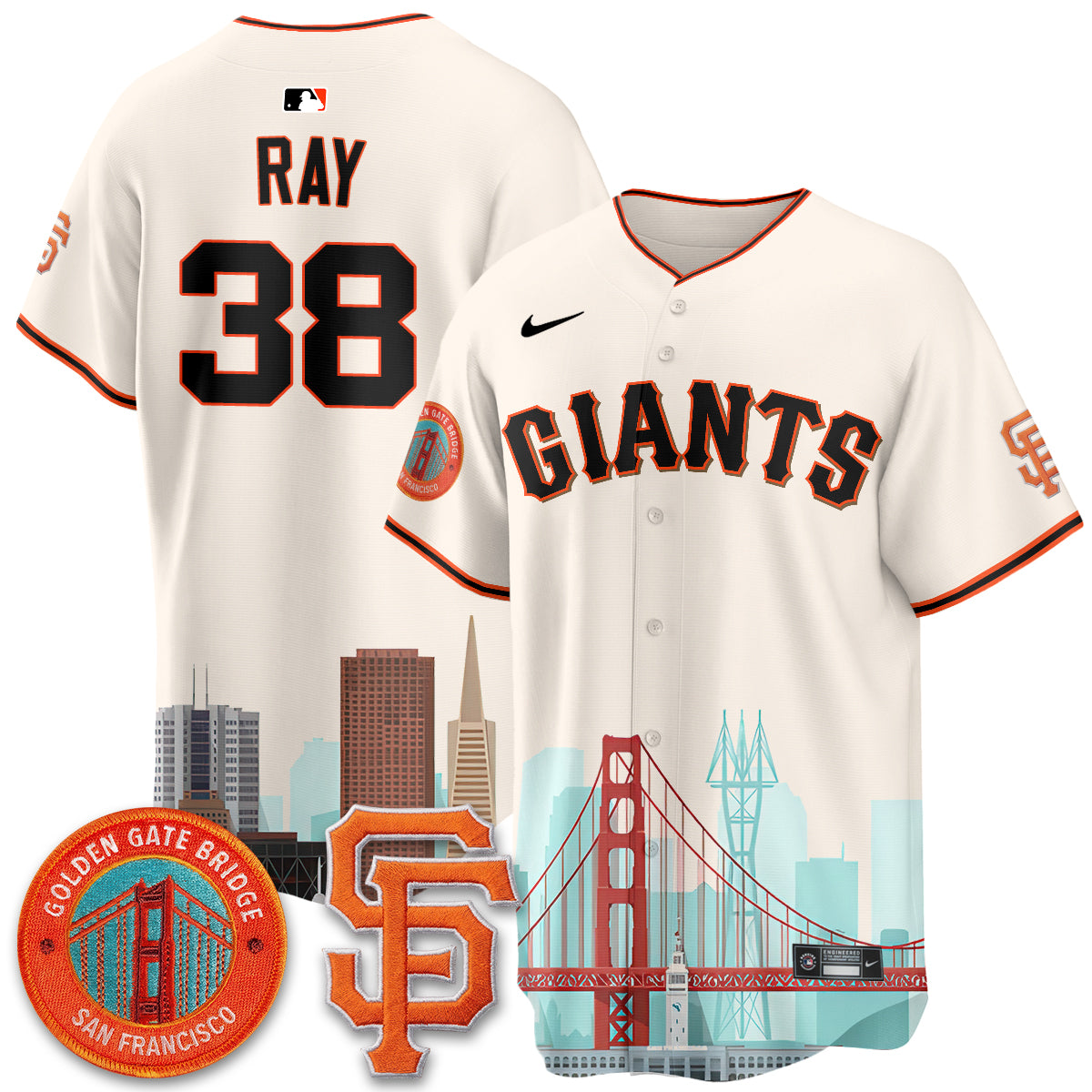 SF SF City Edition Vapor Jersey - Stitched