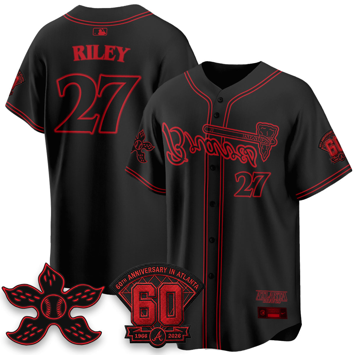 ATL x Stranger Things Vapor Jersey V2- Stitched
