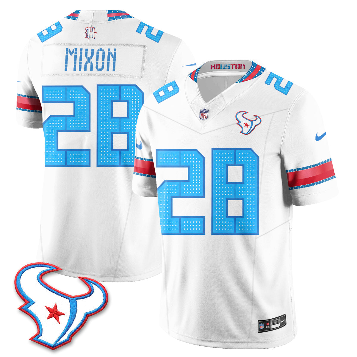 HOU 2026 Rivalries Vapor Jersey - Stitched.