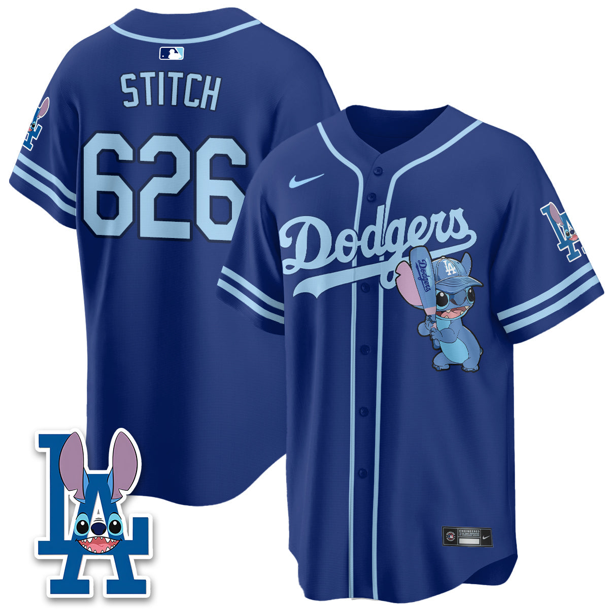 LAD x Blue Alien Edition Vapor Jersey - Stitched