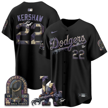 LAD Nightmare Edition Vapor Jersey - Stitched