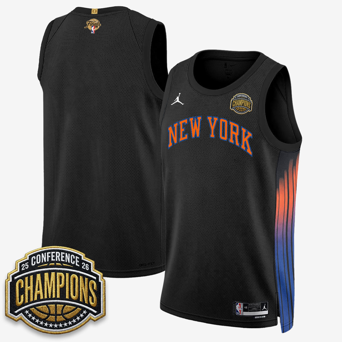 NYK 2026 NBA Finals City Edition Jersey V3- Stitched