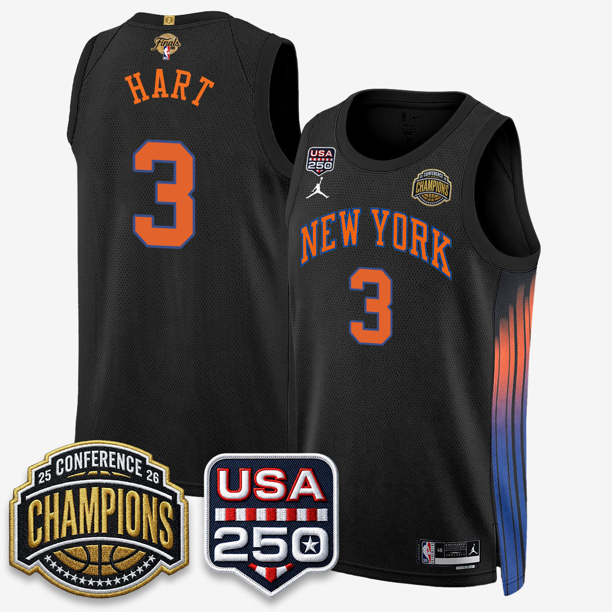 NYK 2026 NBA Eastern Conference Champions City Edition Jersey V2- Stitched