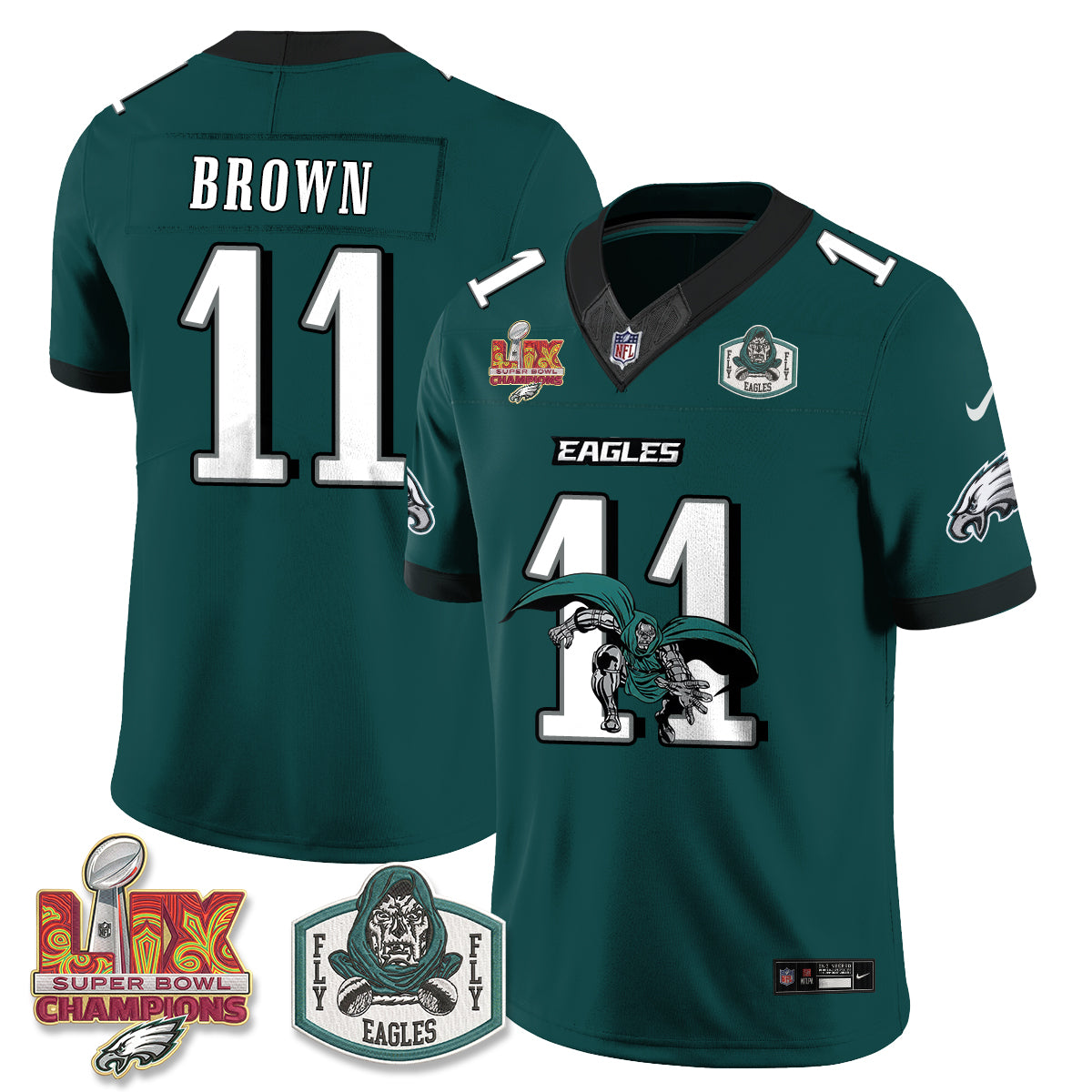 PHI x Green Cape Villain Edition Vapor Jersey - Stitched