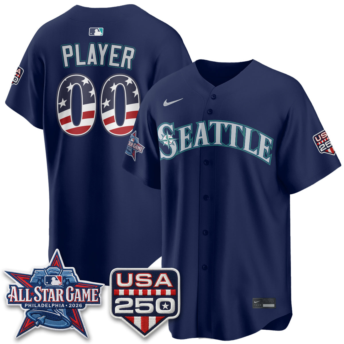 SEA 2026 All Star Edition Vapor Custom Jersey - Stitched
