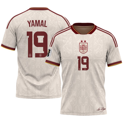 Spain 2026 Soccer Champions Vapor Jersey V2- Printed