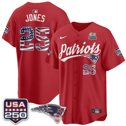 NE America Edition Vapor Jersey - Stitched
