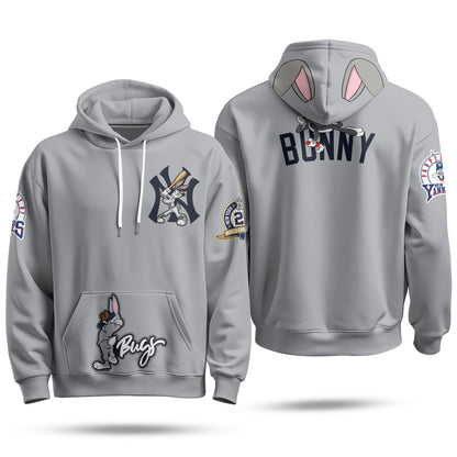 NYY Bunny Vapor Limited Hoodie - Printed