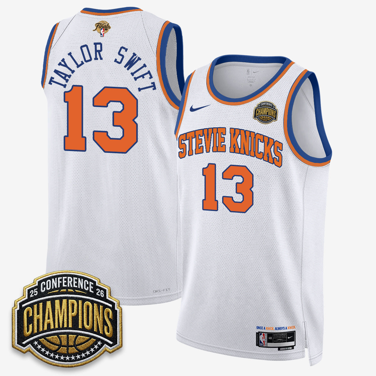 NYK 2026 Finals TS Jersey- Stitched