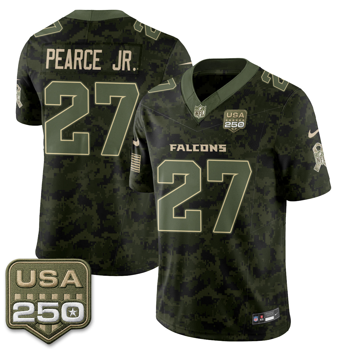ATL 2026 Salute to Service Vapor Jersey - Stitched
