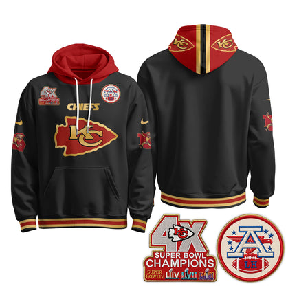 KC 4X Champs Gold Edition Hoodie - Stitched