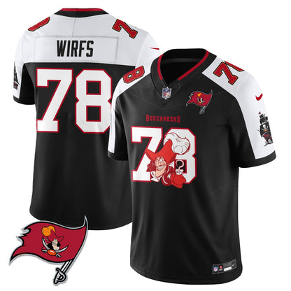 TB x Red Coat Captain Edition Vapor Jersey - Stitched