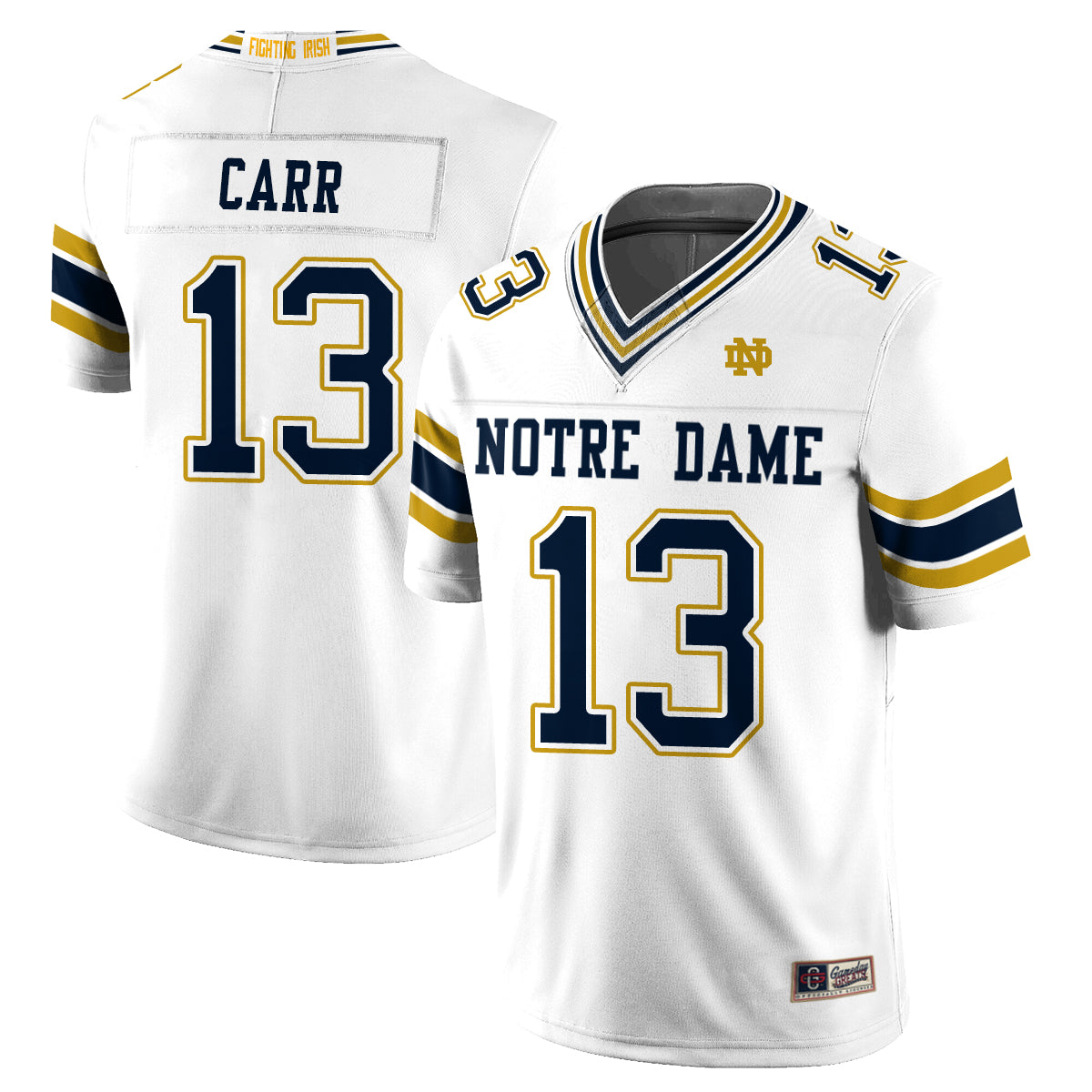 ND 2026 Shamrock Series Football Vapor Jersey - Stitched