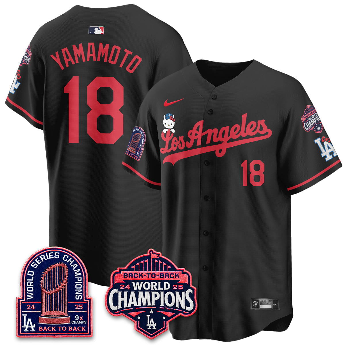 LAD x Hello Kitty Night 2026 Vapor Jersey - Stitched - V2
