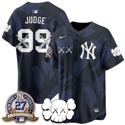 NYY x KAWS Edition Vapor Jersey - Stitched