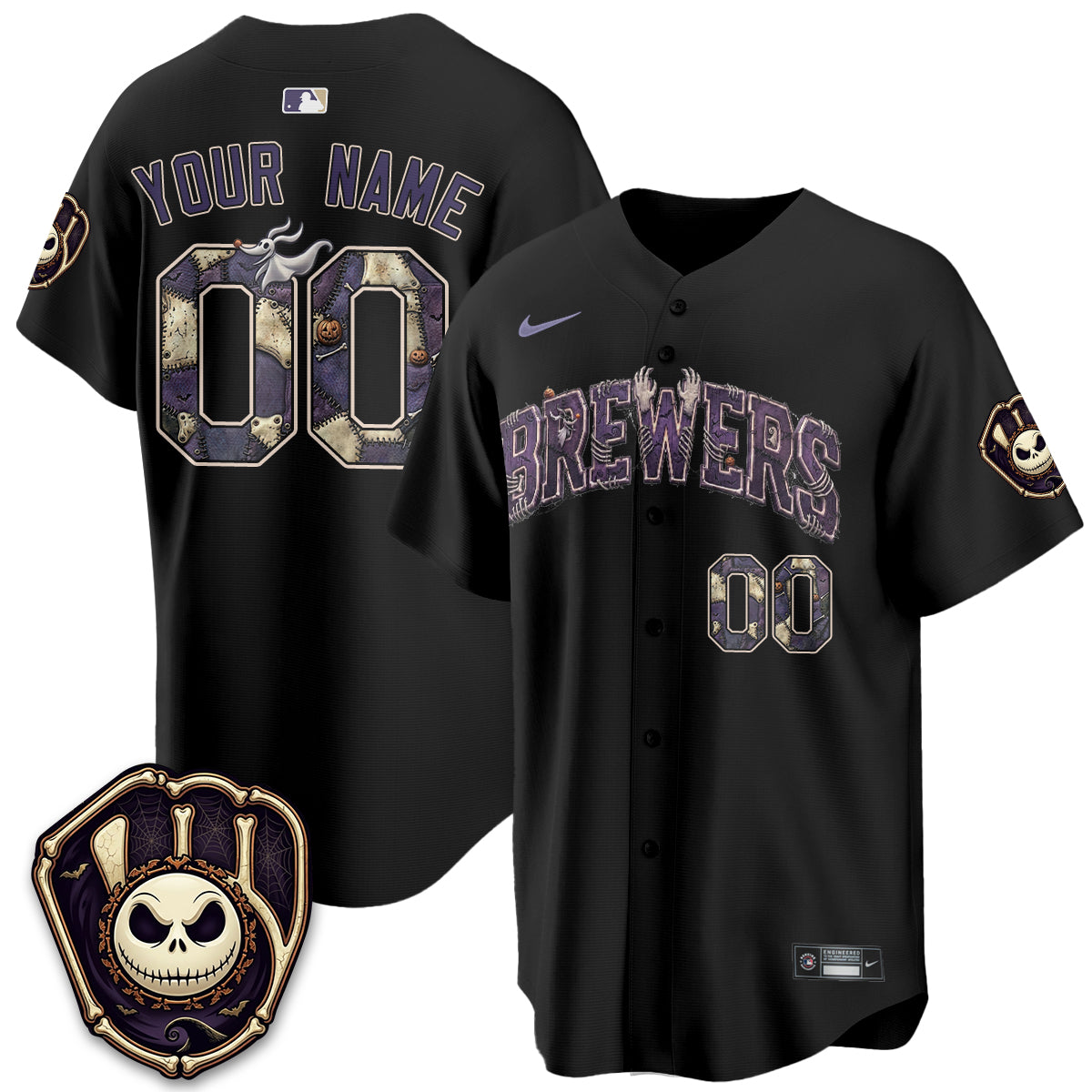 MIL Nightmare Edition Vapor Custom Jersey - Stitched