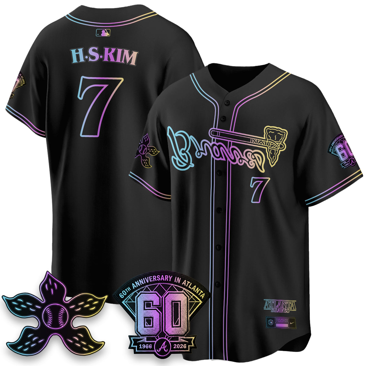 ATL x Stranger Things Vapor Jersey V2- Stitched