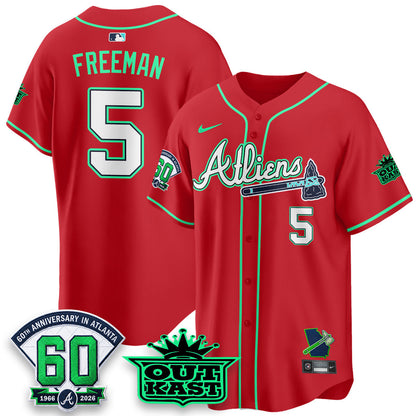 ATL x Atliens Cool Base Galaxy Version Jersey - Stitched-NQD