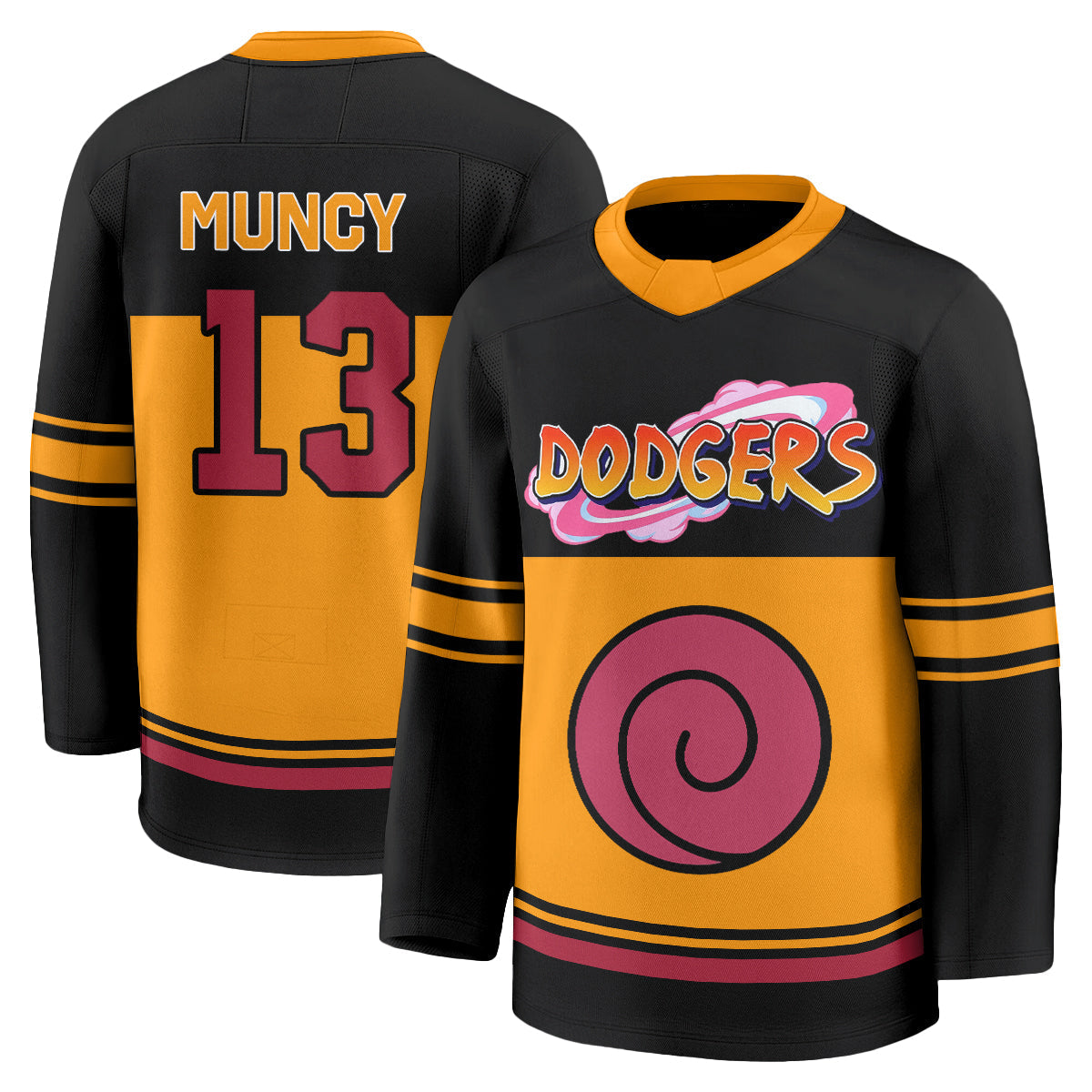 LAD Naruto Edition Vapor Hockey Jersey - Stitched
