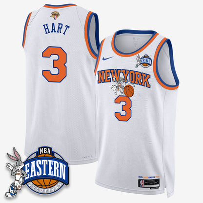 NYK 2026 NBA Finals x Bunny Vapor Jersey - Stitched