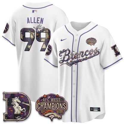 DEN 2026 Nightmare Edition Vapor Baseball Jersey - Stitched