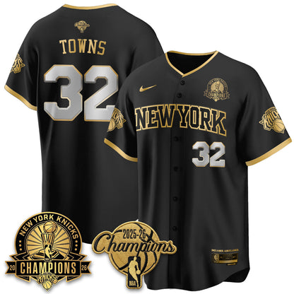 NYK 2026 NBA Champions Special Edition Vapor Jersey V2- Stitched