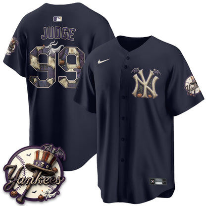 NYY Nightmare Edition Vapor Jersey - Printed