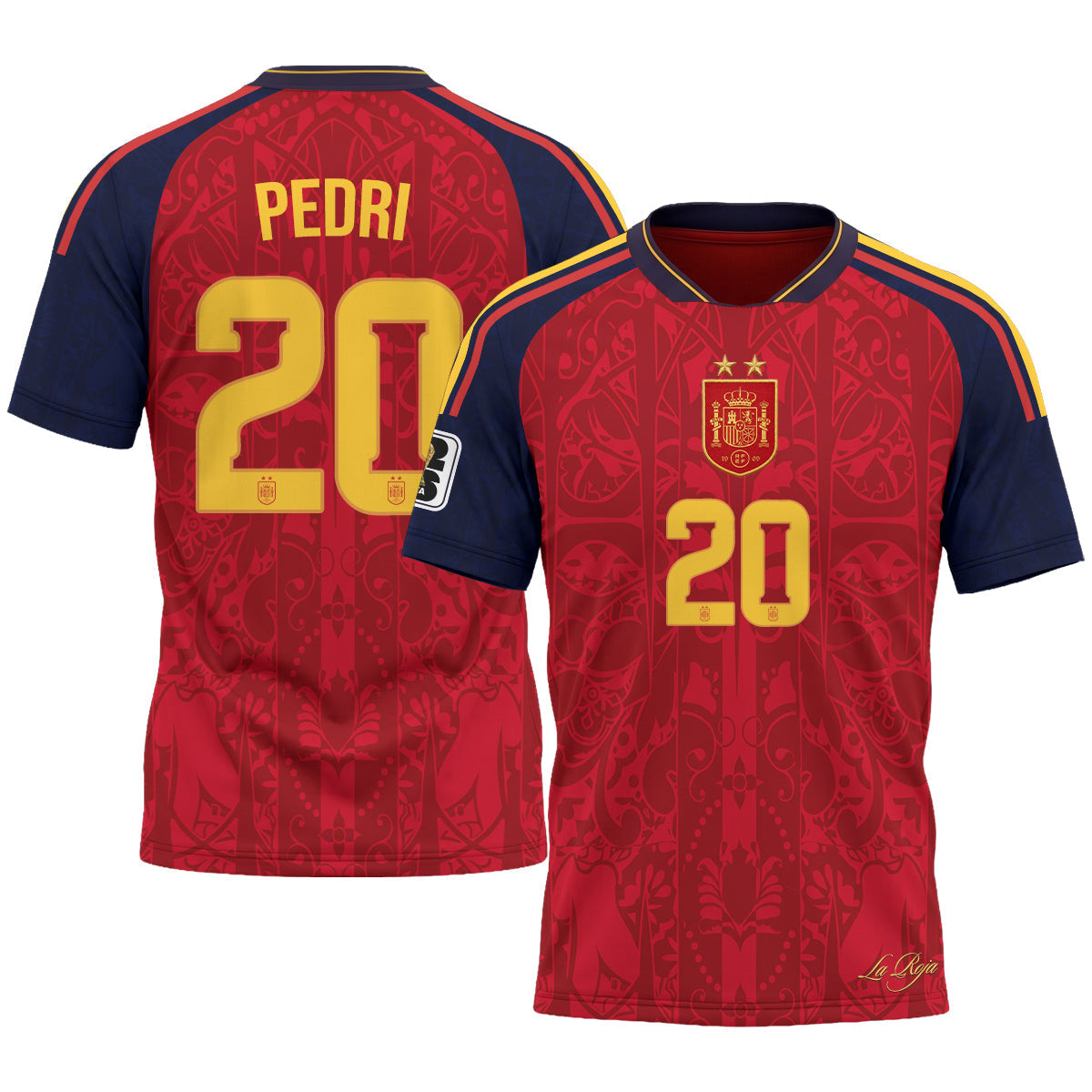 Spain 2026 Soccer Champions Vapor Jersey V2- Printed