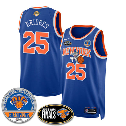 NYK 2026 NBA Eastern Conference Champions x Bunny Vapor Jersey - Stitched