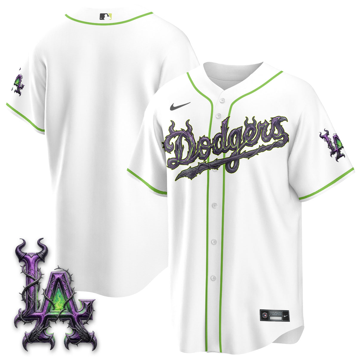 LAD Villains Halloween - Horned Queen Vapor Jersey- Stitched