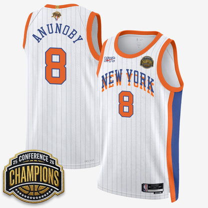 NYK 2026 NBA Finals City Edition Jersey V3- Stitched