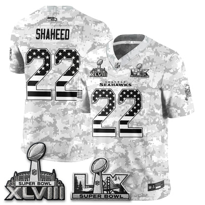 SEA 2026 Salute to Service Edition Vapor Jersey V2- Stitched