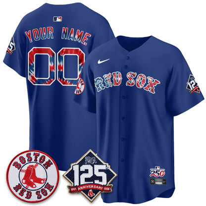 BOS Americana 2026 Vapor Limited Custom Jersey - Stitched-DTD