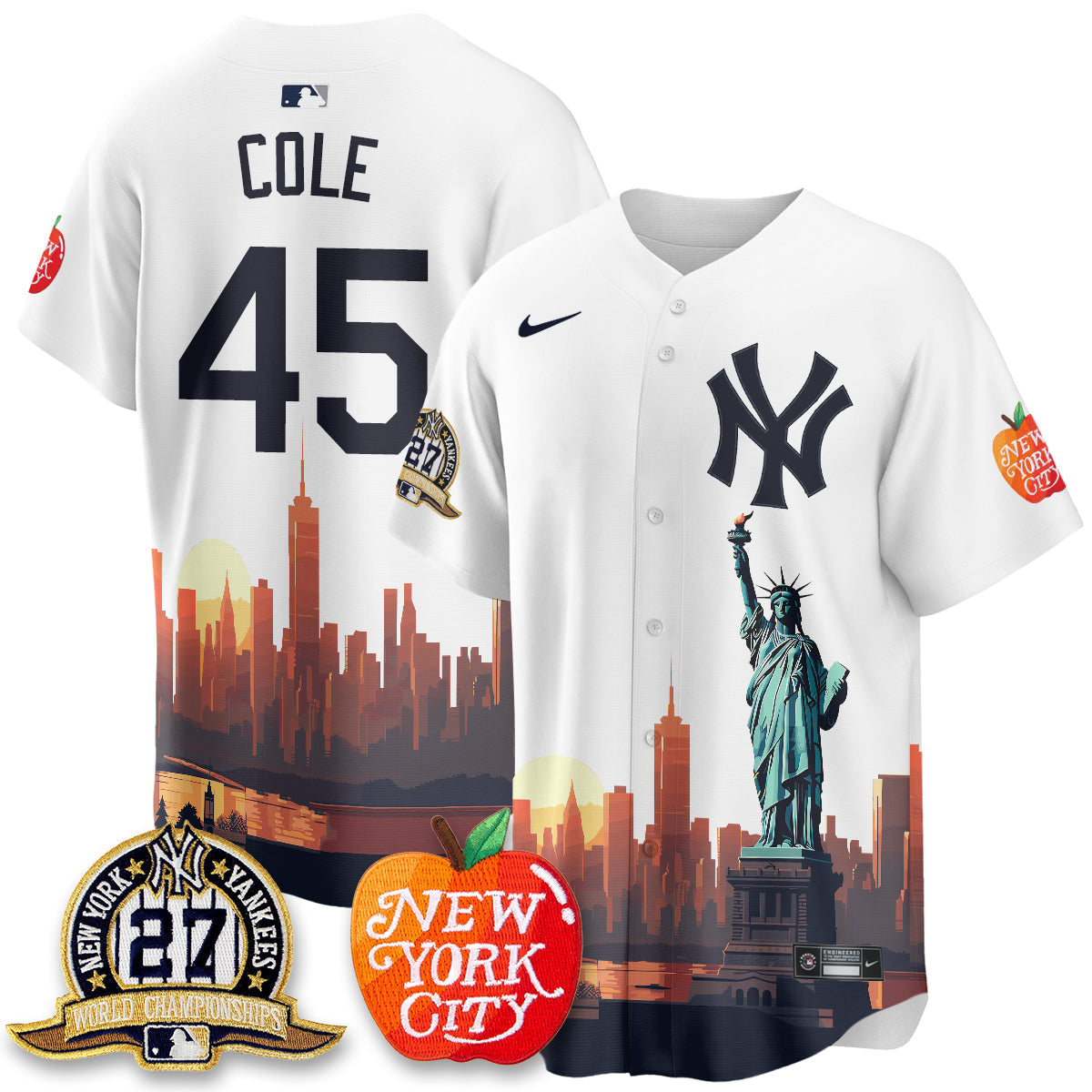 NYY City Edition Vapor Jersey - Stitched