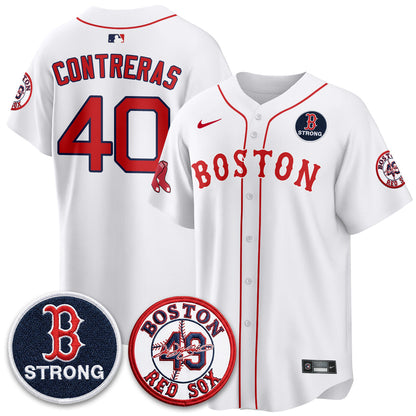 BOS Tim Wakefield Memorial Patch Vaper Premier Limited Jersey - Stitched V2