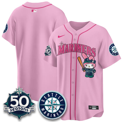SEA x  Pink Sanrio Friend Vapor Jersey - Stitched
