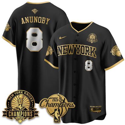 NYK 2026 NBA Champions Special Edition Vapor Jersey V2- Stitched