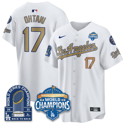LAD Alternate Vapor Limited Jersey - 9x Champs - Stitched