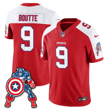NE x Vibranium Shield Edition Vapor Jersey - Stitched