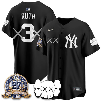 NYY x KAWS Edition Vapor Jersey - Stitched