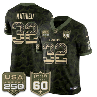 NO 2026 Salute to Service Vapor Jersey - Stitched