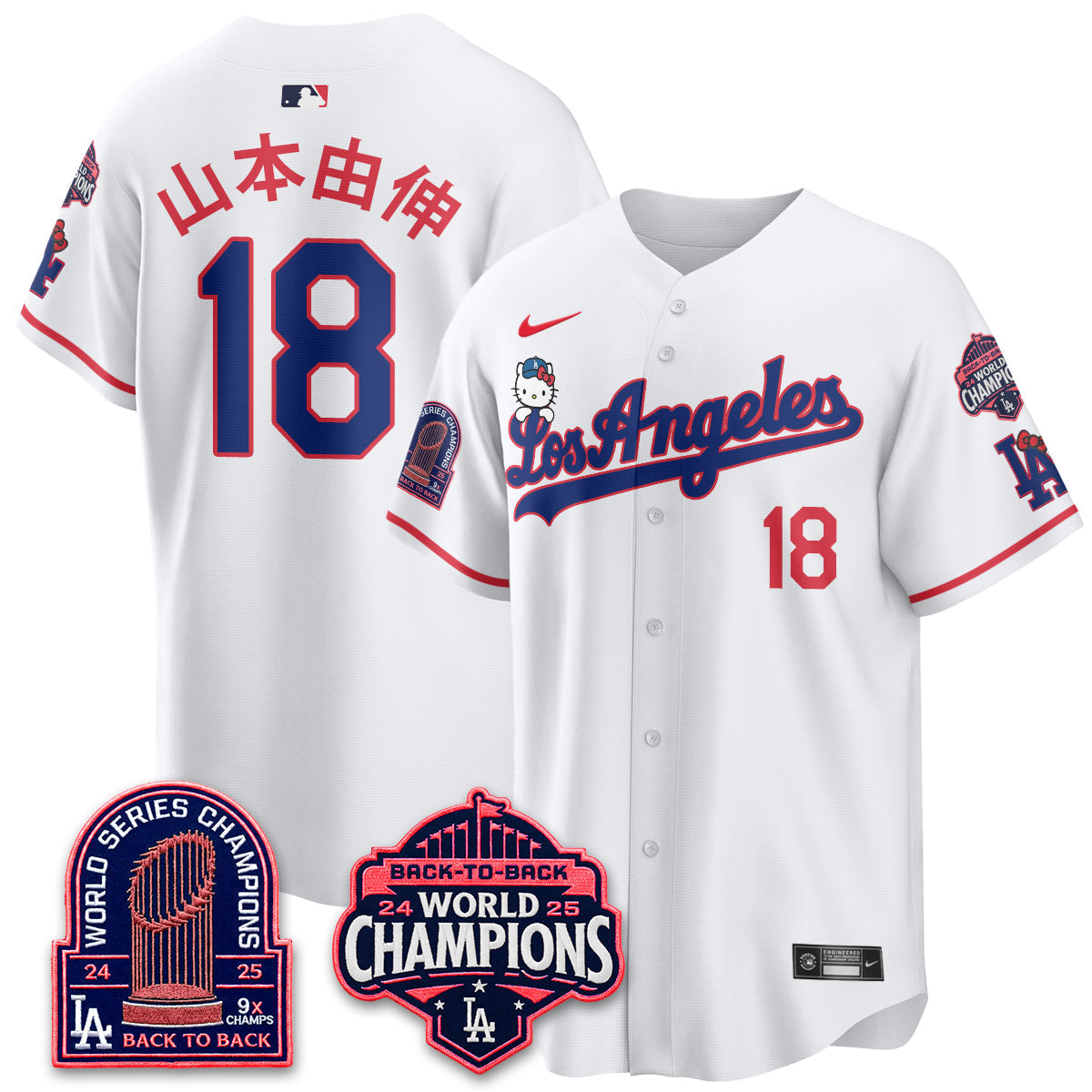 LAD x Hello Kitty Night 2026 Vapor Jersey - Stitched - V2